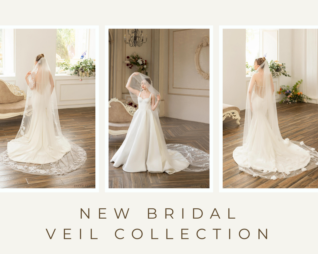 BRAND NEW DREAMY BRIDAL VEIL COLLECTION Dream Dresses by PMN