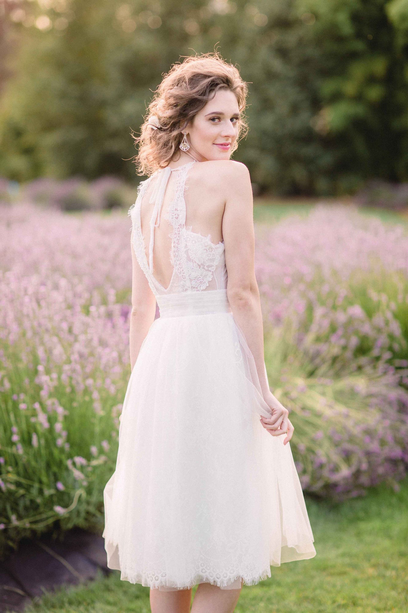 Tea Length Wedding Dress (# Alice ) | Dream Dresses by P.M.N.