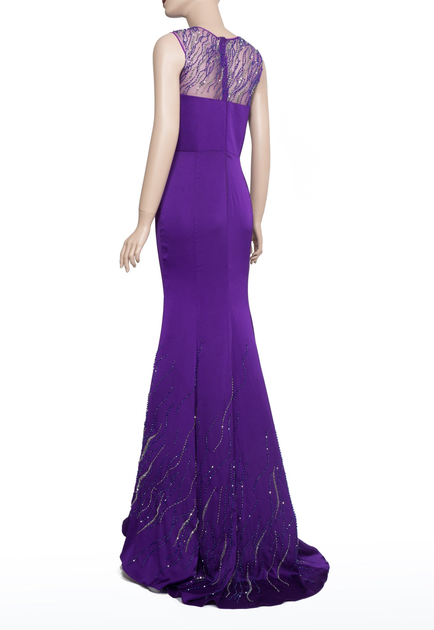 Purple Bead-embellished Dress (#Nicolle) | Dream Dresses by P.M.N.