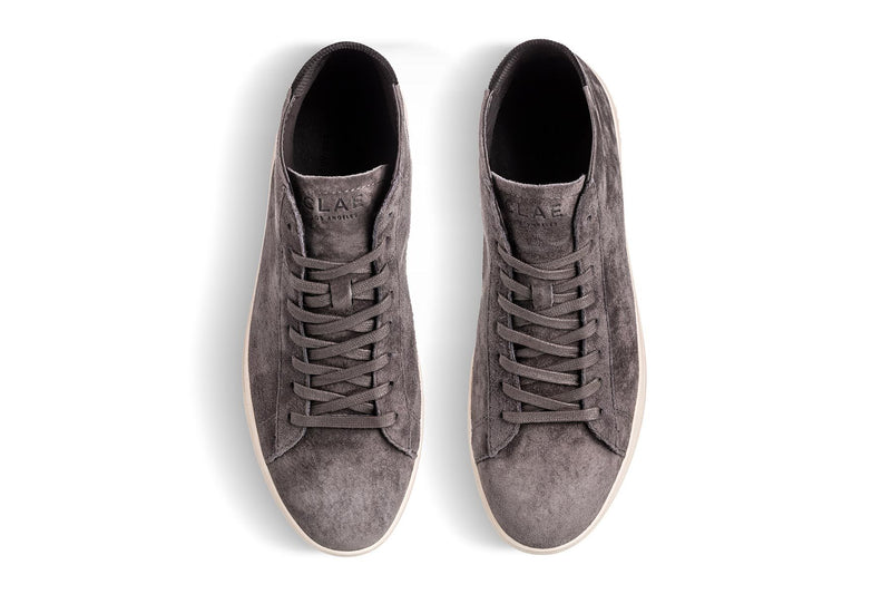 clae bradley mid black leather