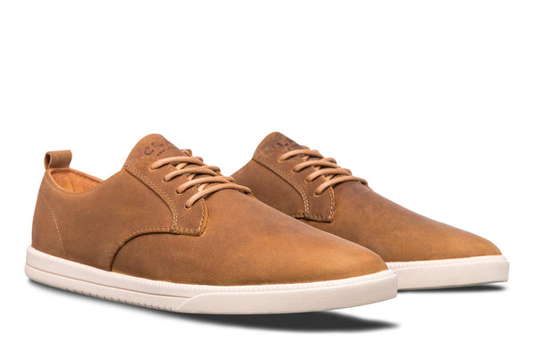 clae ellington chestnut leather