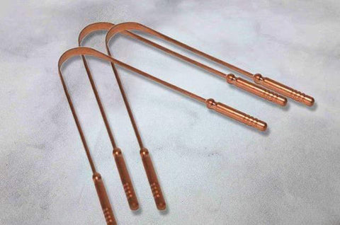 copper tongue scraper