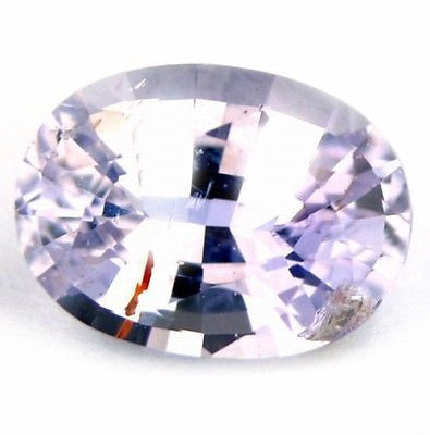 0.93ct Certified Natural White Sapphire