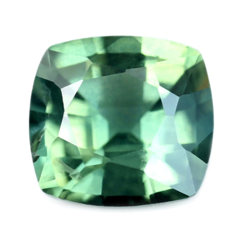 1.03ct Certified Natural Green Sapphire – sapphirebazaar