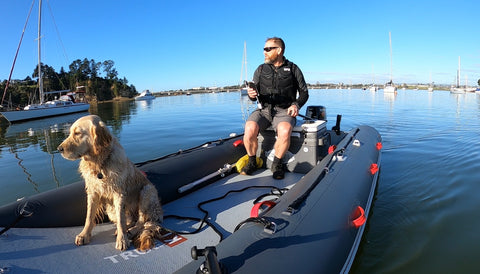 True Kit inflatables are the best boats for dogs