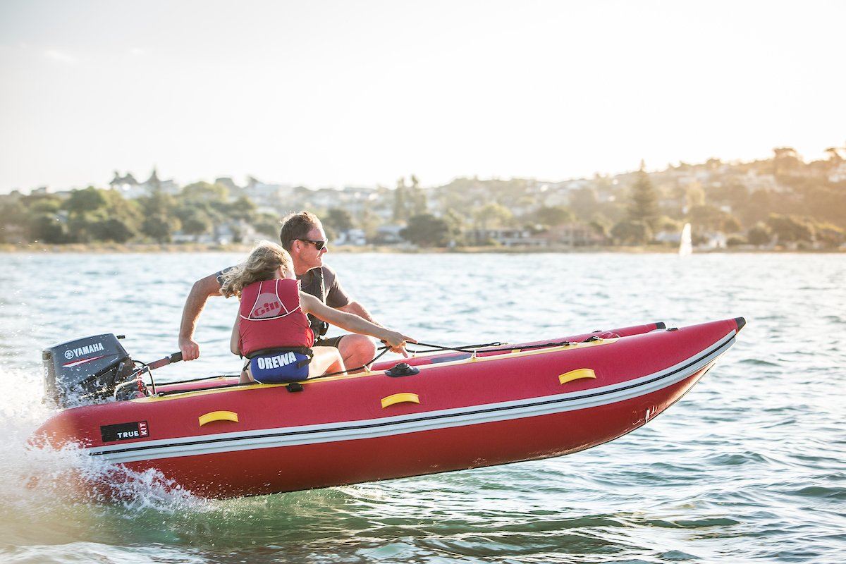 The Stowaway: Small Inflatable Row Boat