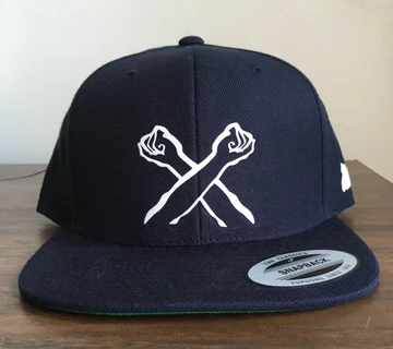 Black baseball cap featuring the Bronx Brand logo