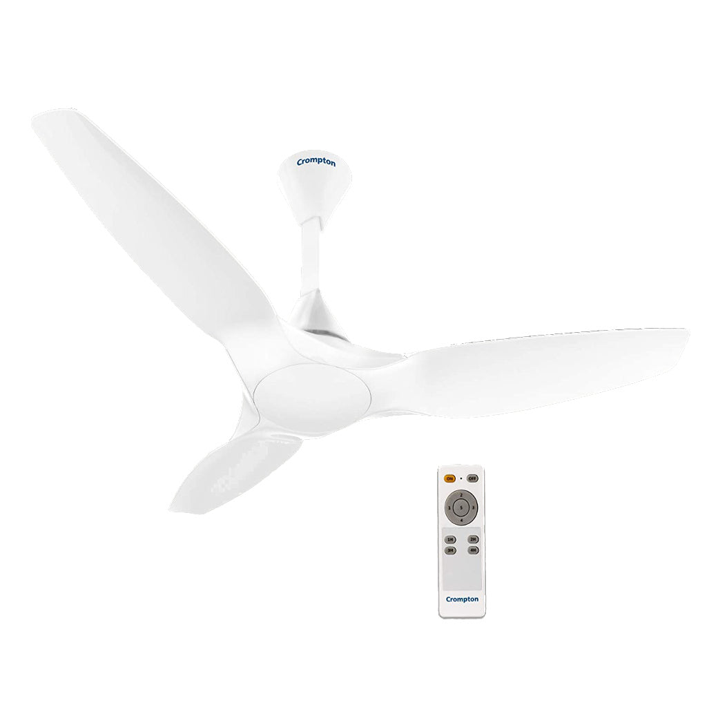 Buy Crompton SilentPro Enso Ceiling Fan All White 1225mm Online at