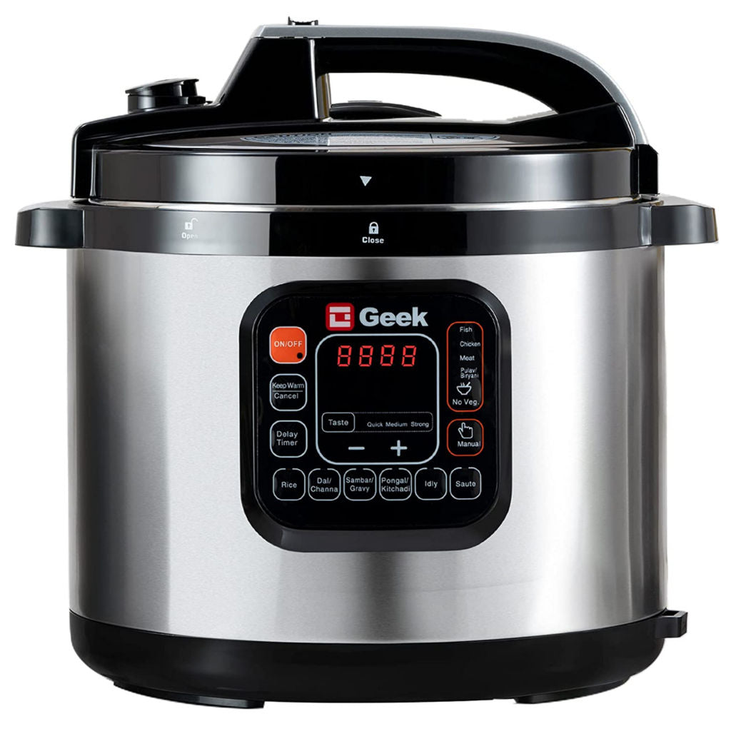 Buy Geek Robocook Zeta Electric Pressure Cooker With Stainless Steel ...