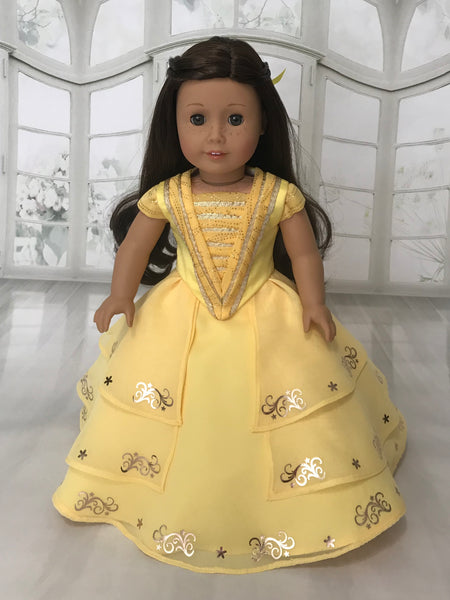Handmade Belle Beauty and the Beast movie Inspired dress for American ...