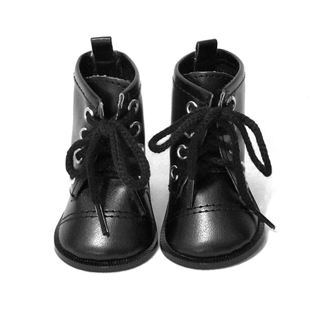 american girl doll black boots