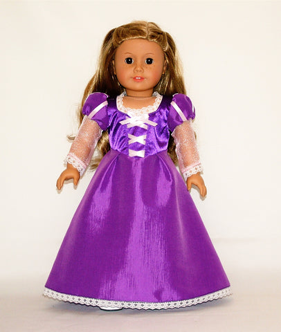 Handmade Princess Rapunzel (Tangled) outfit for American Girl Doll ...