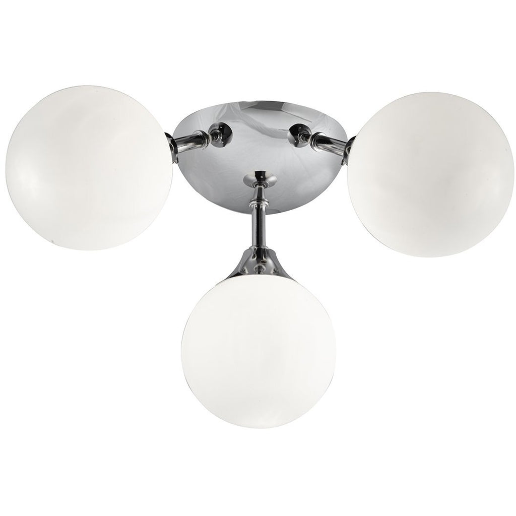 Clearance Searchlight Sphere 2453 3cc Bathroom Ceiling Light Ip44