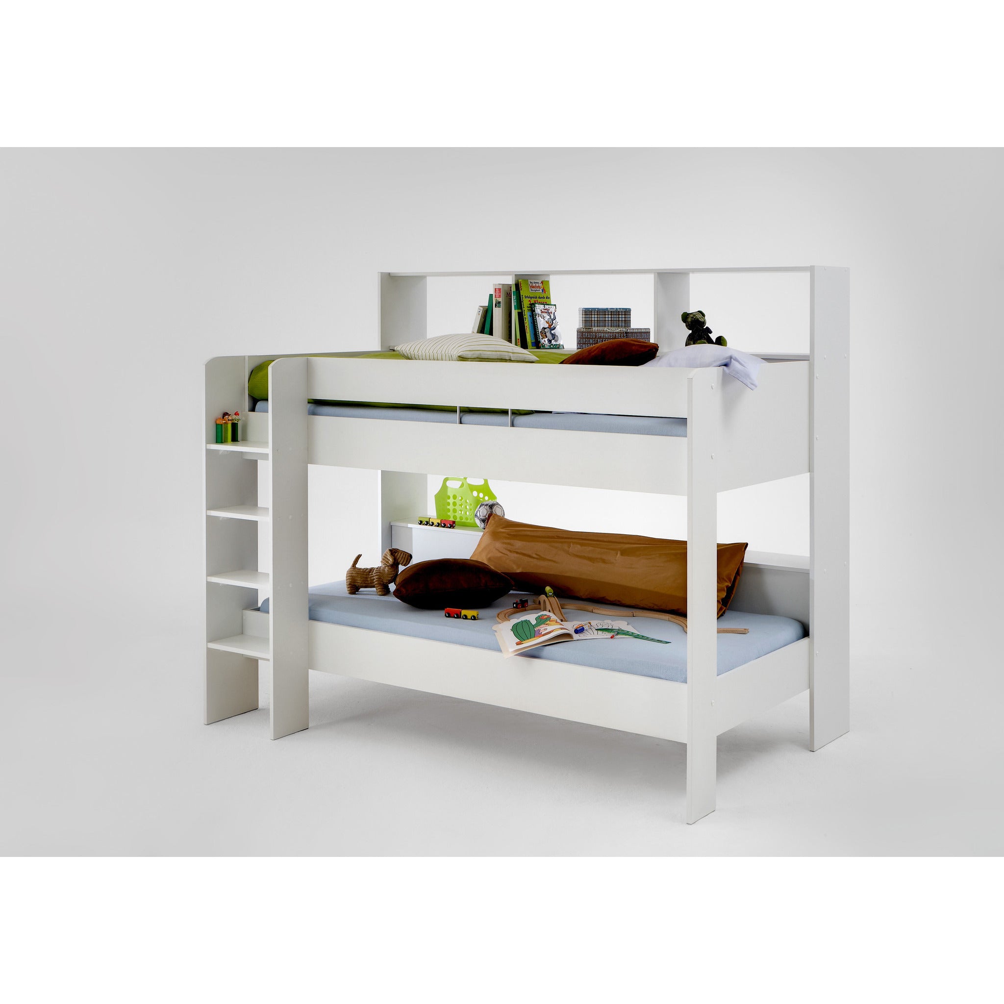 Emili Childrens Kids Bunk Beds Twin Or Single With Desk