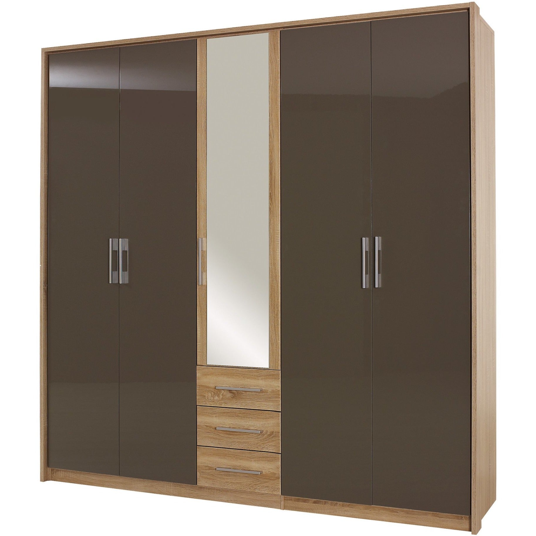 Rauch Lyon Range German Made Bedroom Furniture Oak Highgloss