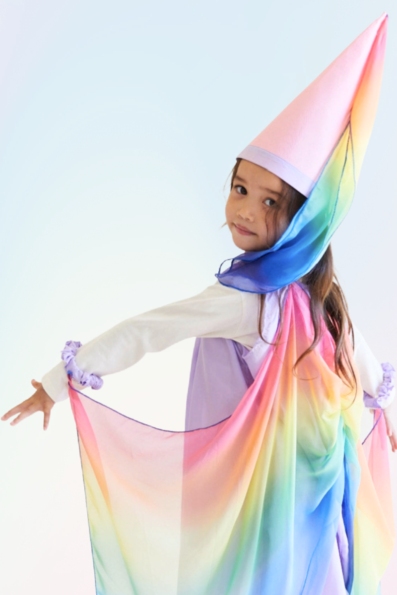 Sarah's Silks Fairy Princess Silk Dress Up Costume at Design Life Kids