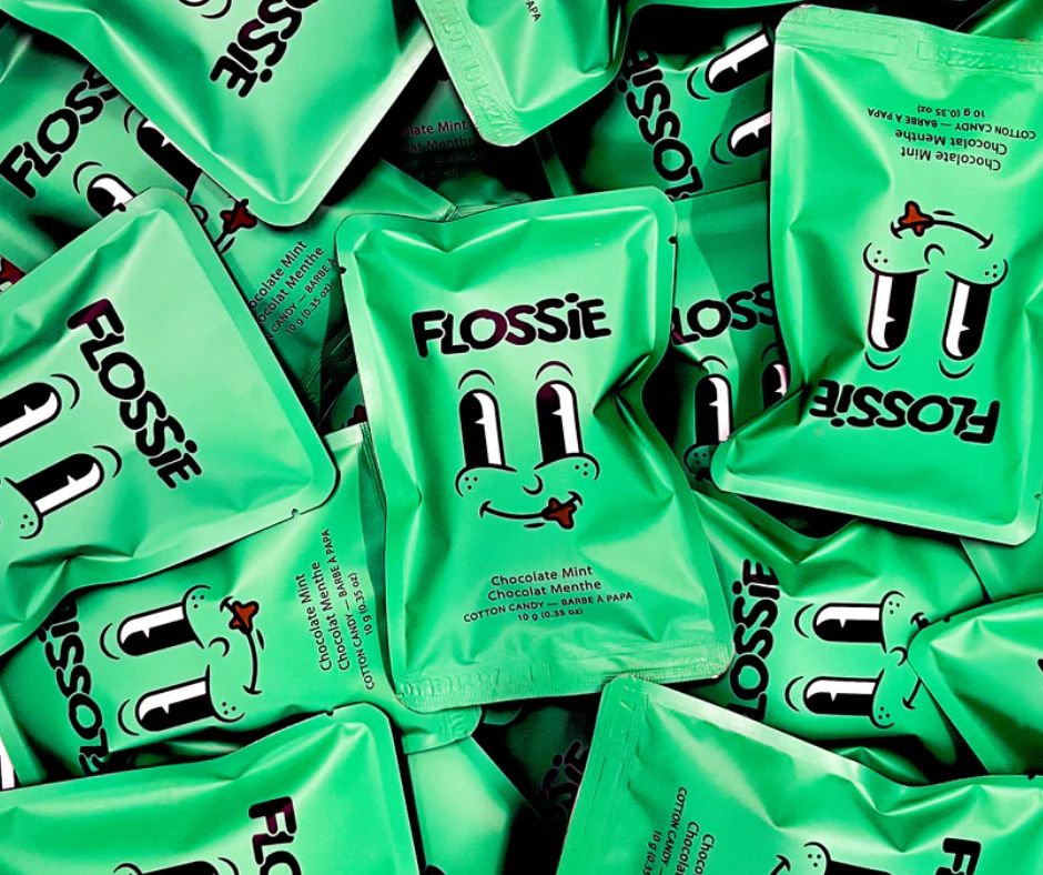 Flossie Chocolate Mint Cotton Candy at Design Life Kids