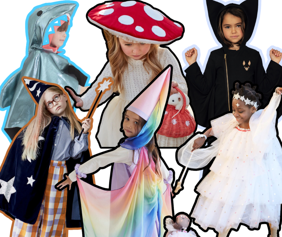 Meri Meri, Sarah's Silks, and more Halloween costumes at Design Life Kids