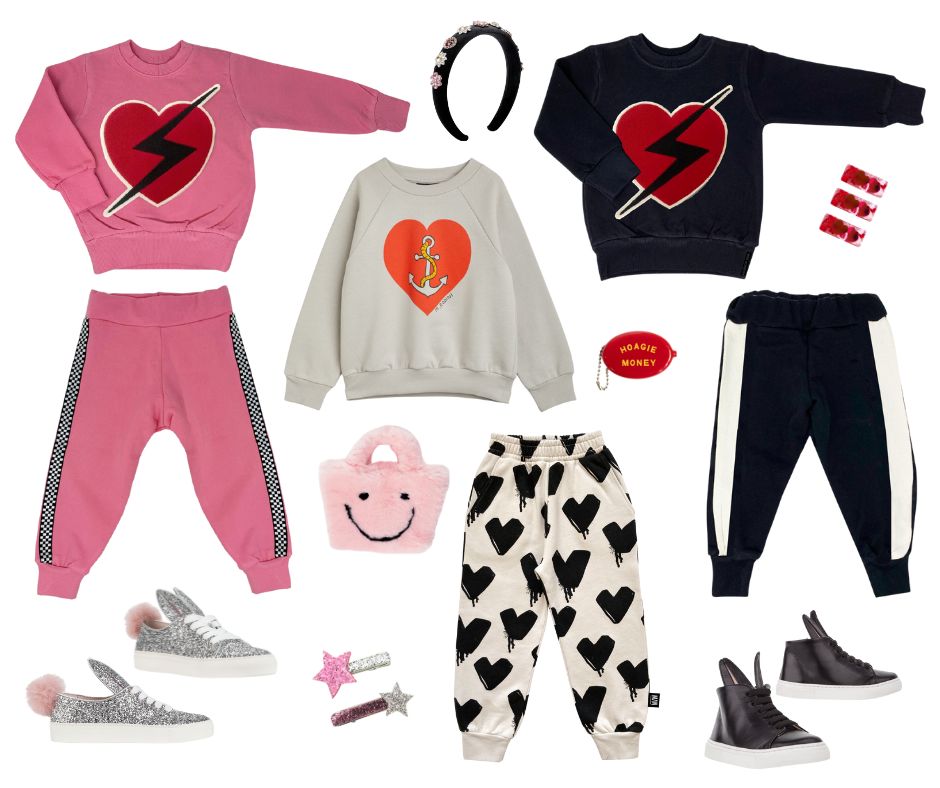 Kid & Adult Heart Valentine's Day Outfits at Design Life Kids