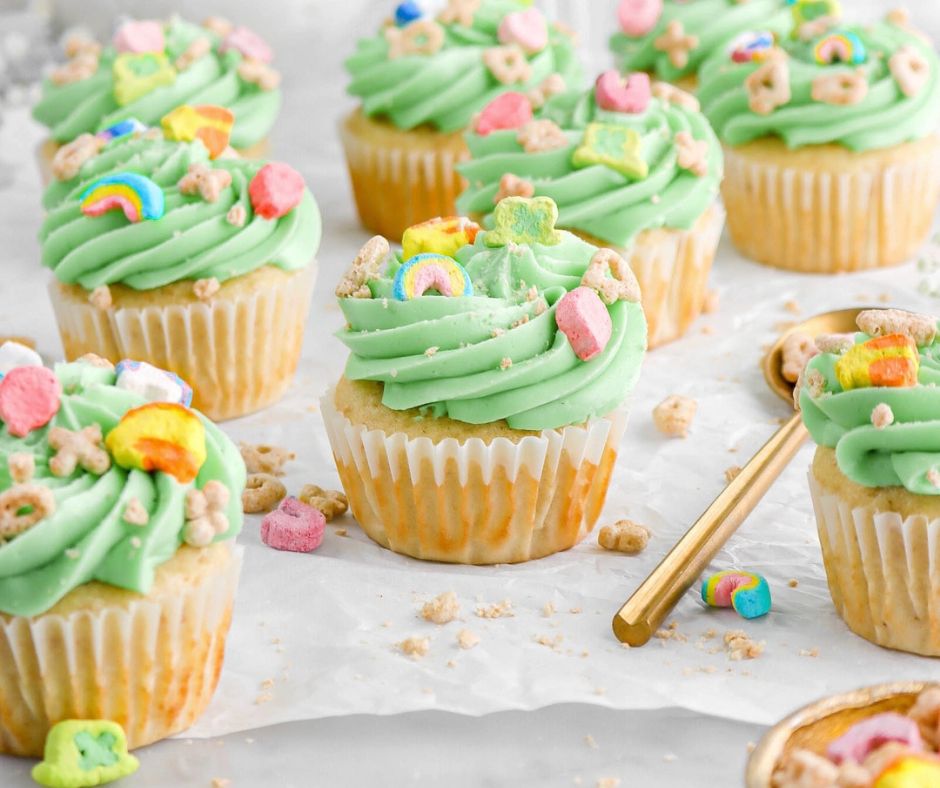 Lucky Charm Cupcakes at Design Life Kids