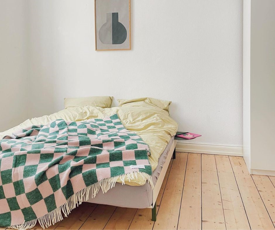 Maison Deux Checkerboard Blanket at Design Life Kids