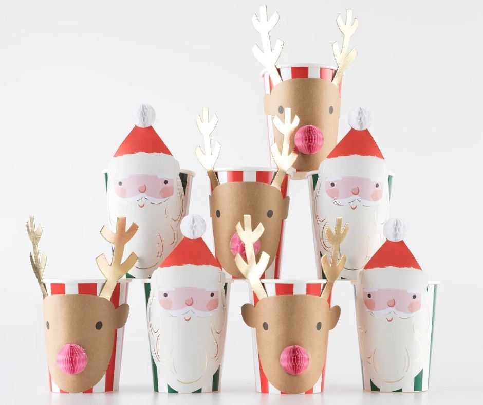 Meri Meri Christmas Honeycomb Party Cups at Design Life Kids