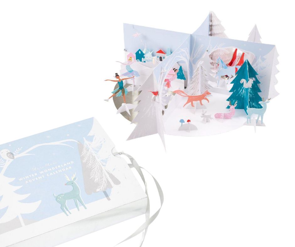 Meri Meri Winter Wonderland Paper Craft Advent Calendar at Design Life Kids