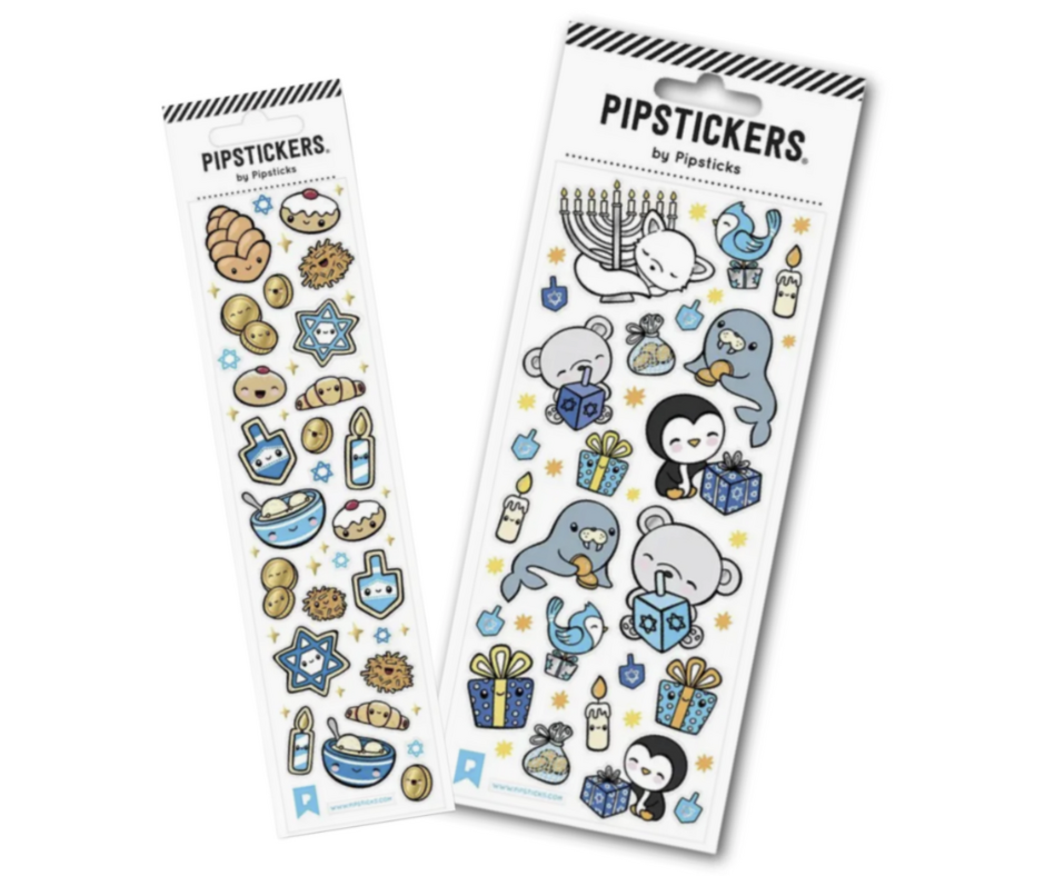 Pipsticks Hanukkah Sticker Set at Design Life Kids