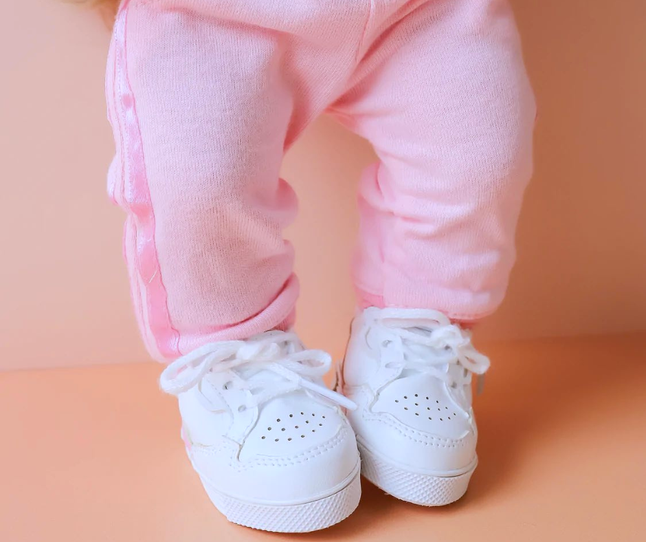 Tiny Harlow Tiny Threads Doll Tracksuit Sweatpants at Design Life Kids