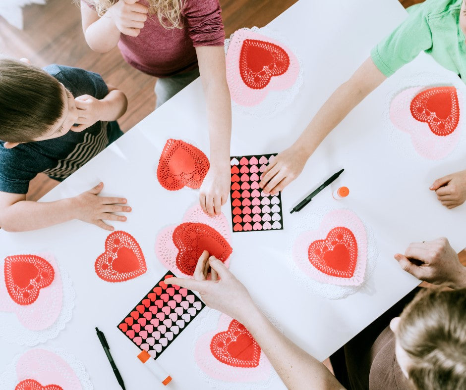 Valentine's Day Heart Crafts at Design Life Kids