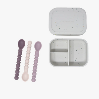Silicone Bento Box  Pink Tie Dye – The Dearest Grey