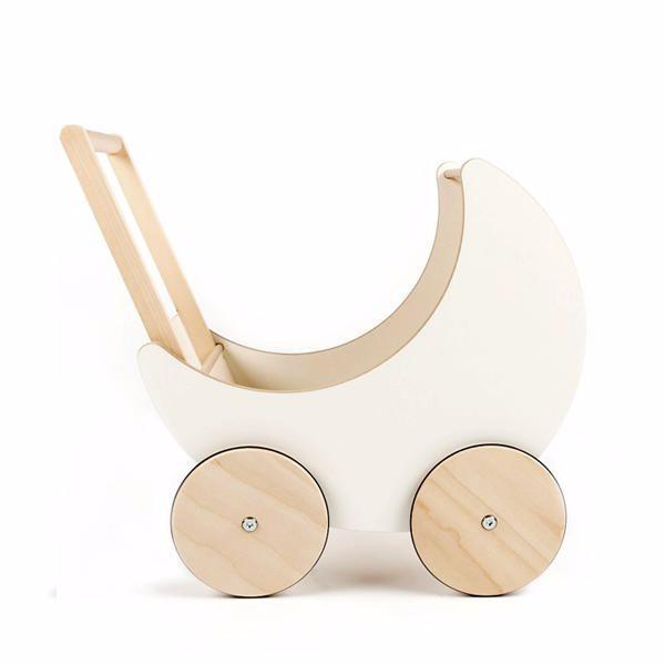 wooden pram stroller