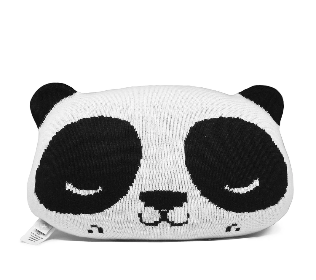 sleepy panda pillow