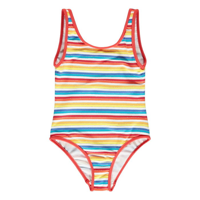 Multicolored Striped Swimsuit — Design Life Kids