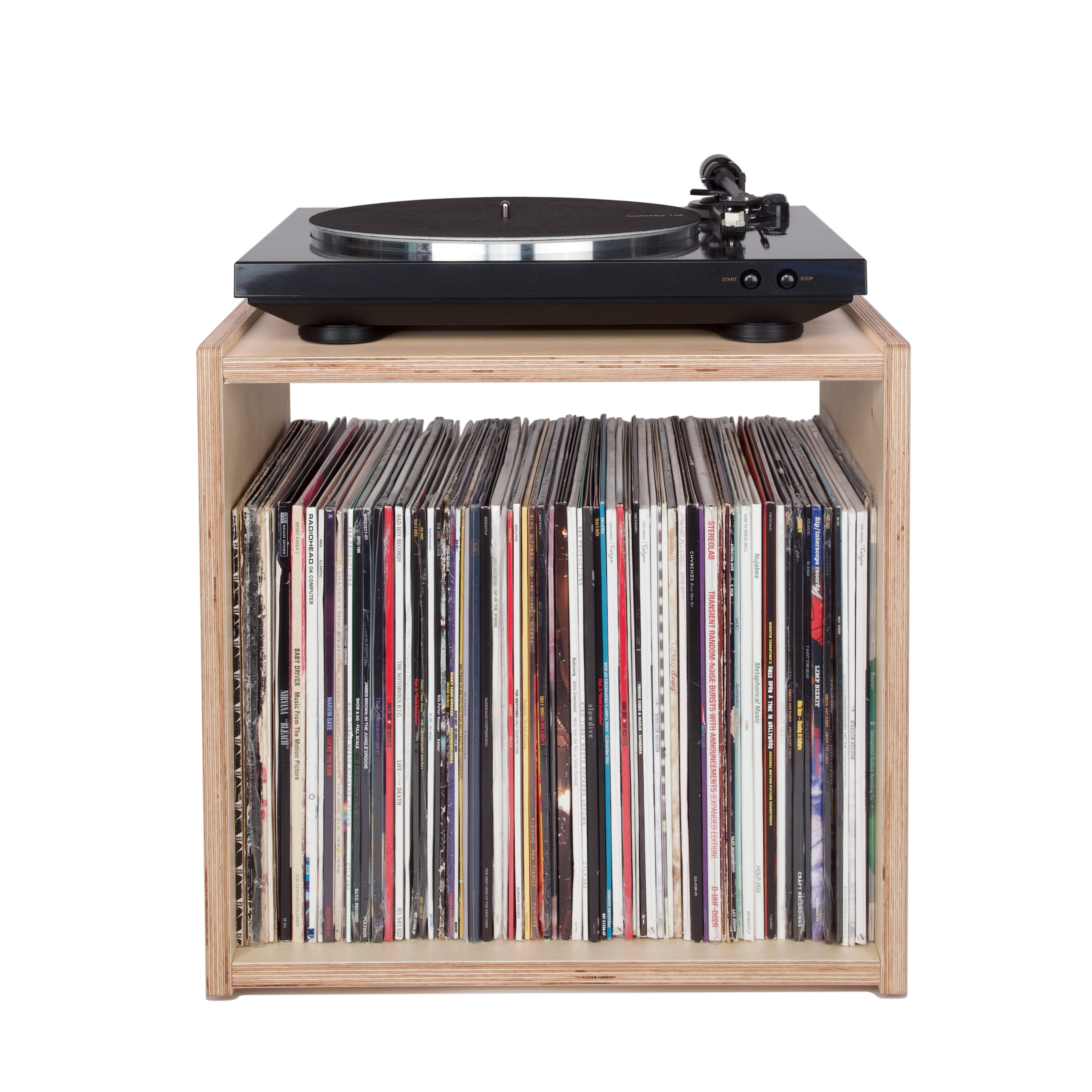 Line Phono: Cube Turntable Stand / Record Storage - linephono product image