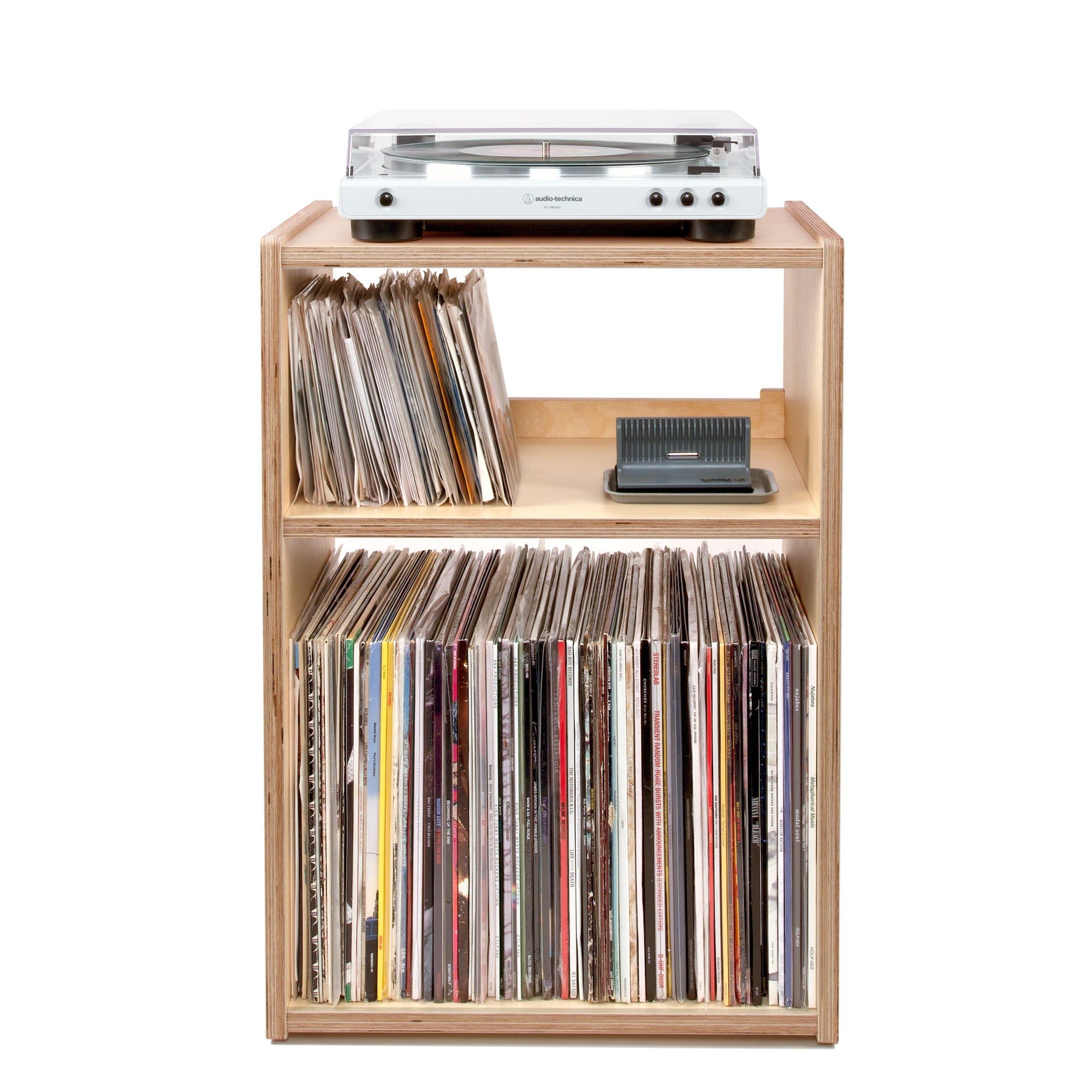 Line Phono: Cube PLUS Turntable Stand / Record Storage - linephono product image