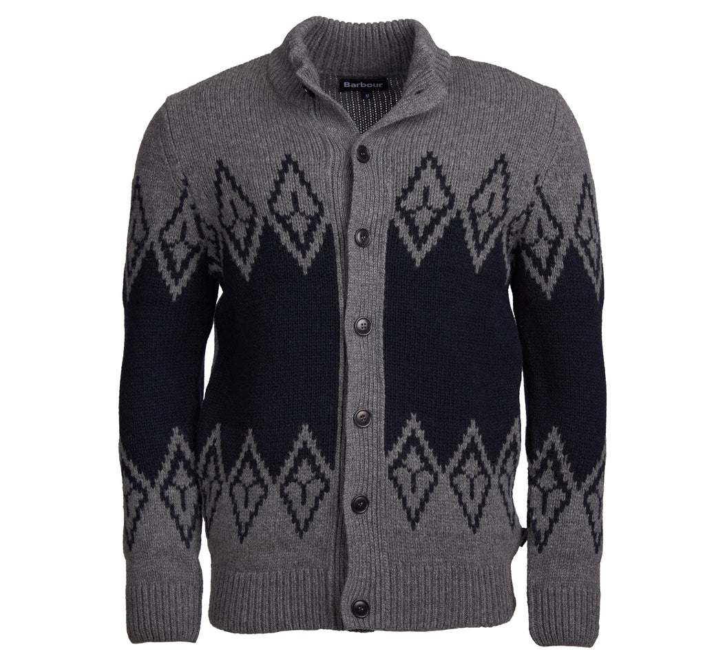 barbour thetford button neck sweater