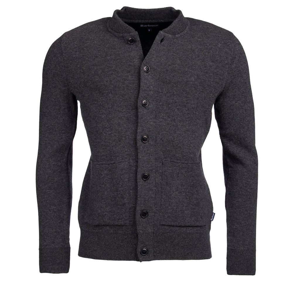 barbour thetford button neck sweater