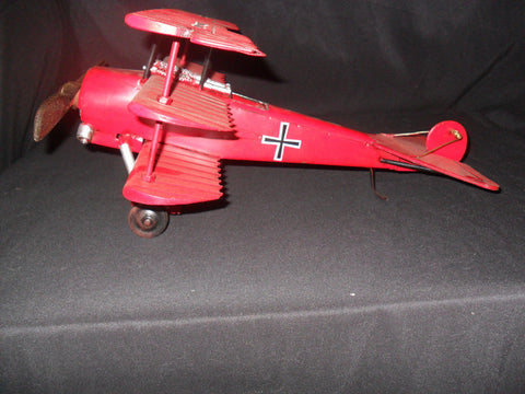 red toy plane