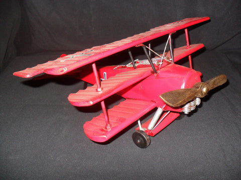 red toy plane