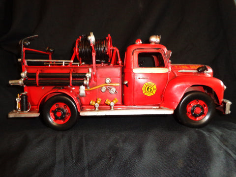 antique fire truck toy