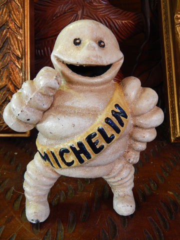 Michelin Figurine Cast Iron Michelin Tire Man Advertising Reg. 67548 – LLC.