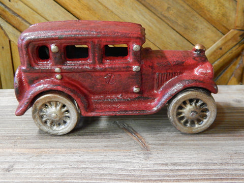 antique cast iron cars