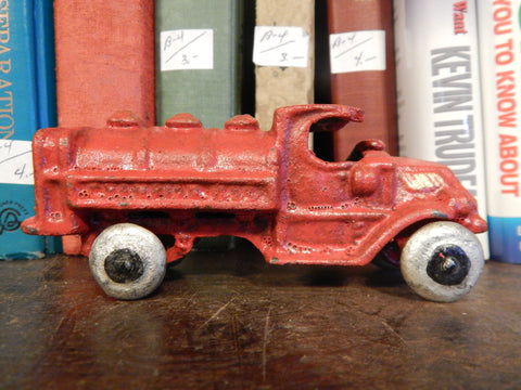 vintage cast iron truck