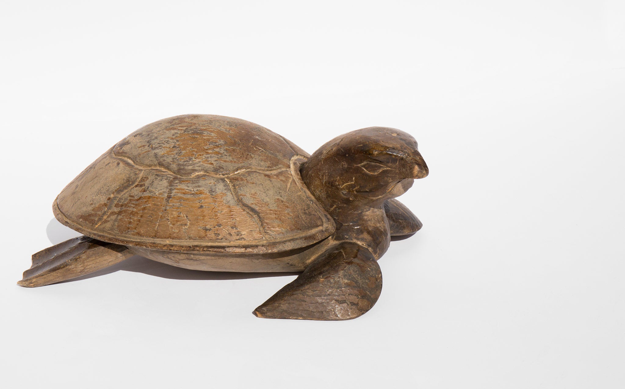Carved Wooden Turtle | Kindred Black