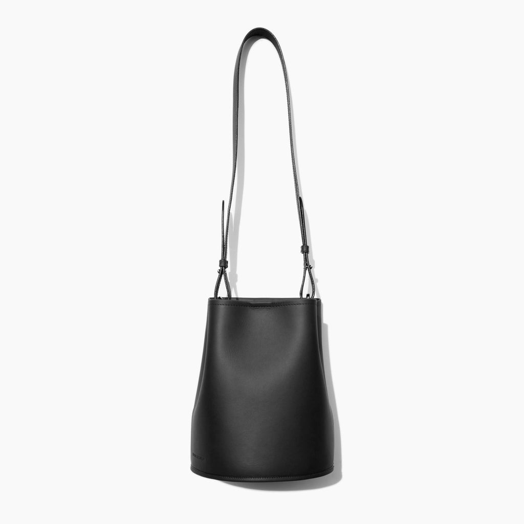 Creatures Of Comfort Black Saddle Small Bucket Bag | Kindred Black