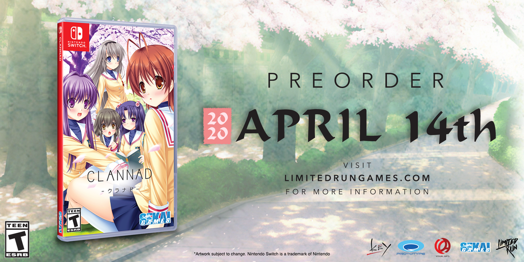 Clannad Side Stories Switch physical pre-orders open, supports English