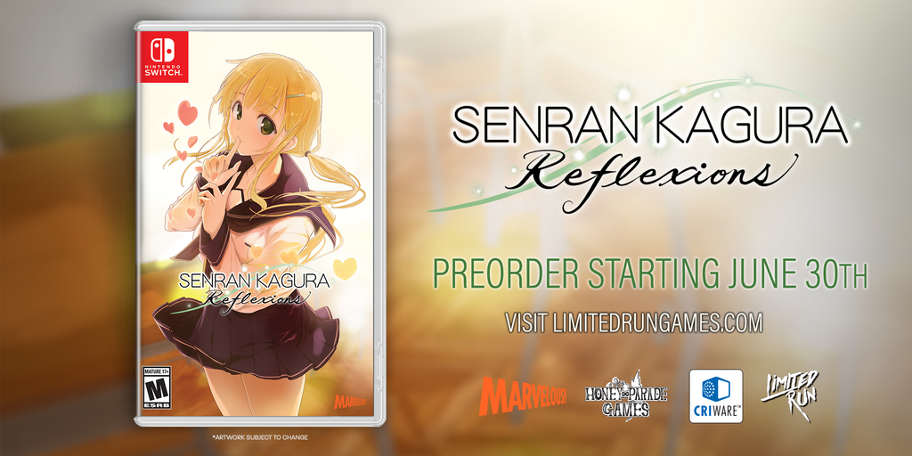 Limited Run Games on X: We have a bunch of Senran Kagura games available  on our site through our distribution line! Senran Kagura Reflexions for  Switch is exclusive to us, but there