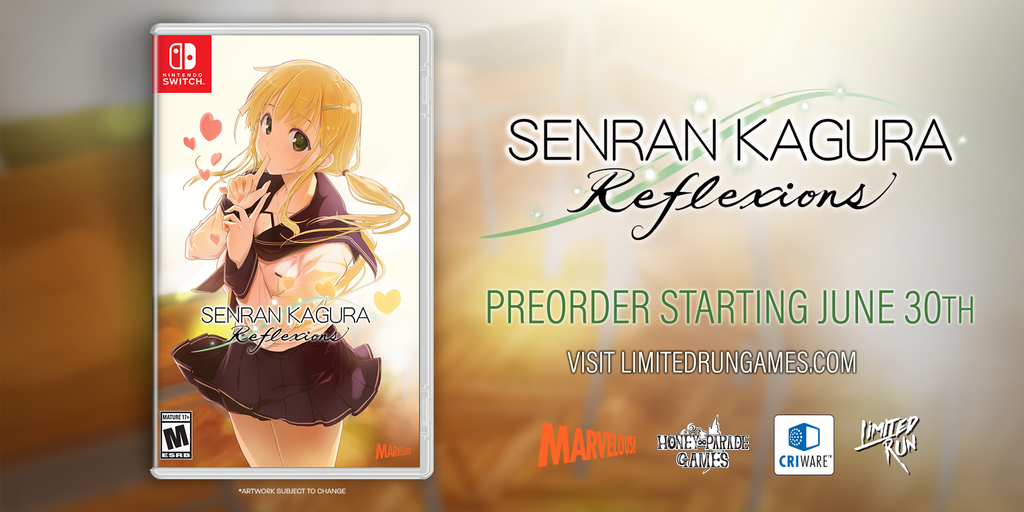 Our next distribution title: Senran Kagura Reflexions! – Limited