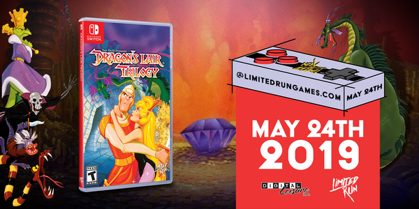 Dragon S Lair On The Switch Is Coming Friday The 24th Limited Run Games Dragon S Lair On The Switch Is Coming Friday The 24th Limited Run Games
